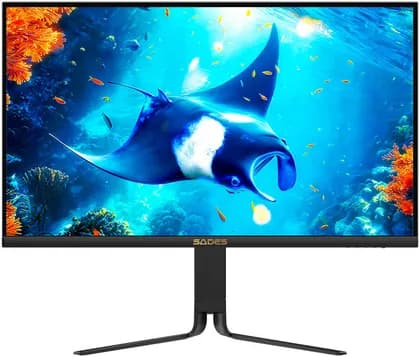 Sades Reef Manta-32 Gaming Monitor, 32" Fast IPS Display, QHD Resolution, 180 Hz Refresh Rate, 0.3ms (MPRT) Response Time, Adaptive Sync & HDR Support | Reef Manta-32