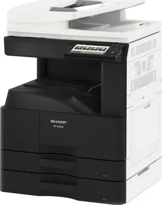Sharp BP-30M35 A3 Black & White Photocopier, 35 B/W Pages Per Minute, Standard Paper Capacity 1100 Sheets, Print / Copy / Scan / File / Fax Functions, 2 Tray / Bypass Tray, White | BP-30M35