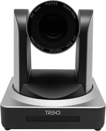 TREND 4K Ai PTZ Conferencing Camera, 8.42MP CMOS Sensor, 20X Optical Zoom, 4K 60fps Video, Ai Dynamic Tracking, 16X Digital Zoom, HDMI SDI USB 3.0, PoE+, Gray | TR-OBS20-IV