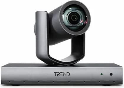 TREND TR-VC40 4K Ai PTZ Video Conferencing Camera, 8.46MP CMOS Sensor, 12X Optical Zoom, 16X Digital Zoom, Ai Speaker Tracking, HDMI 3G SDI USB 3.0, PoE, 256 Preset Positions, Gray | TR-VC40