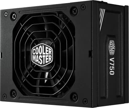 Cooler Master V SFX Gold 750 ATX 3.1 Power Supply Unit, 750W, 80 PLUS Gold, Fully Modular, 90-Degree 12V-2x6 Cable, SFX Form Factor, Black | MPY-7501-SFHAGV-3EUK