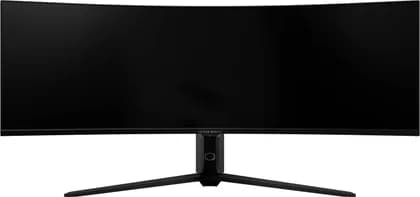 Cooler Master GP57ZS Gaming Monitor, 57" DUHD 1000R Curved Display, Dynamic Contrast Ratio, Overdrive Technology, Response Time 1ms, AMD FreeSync Premium, Black | CMI-GP57ZS-EK