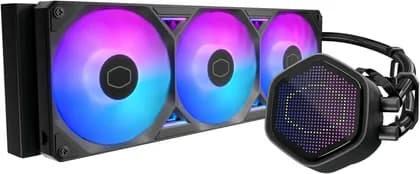 Cooler Master ML 360 Atmos II-Pixel LED, Addressable Gen 2 RGB, Fan Speed 2500 RPM, AirFlow 322.8, Noise Level 38.5 dBa, Loop Dynamic Bearing, 7-Pin Connector, Black | MLX-D36M-A25SZ-P1