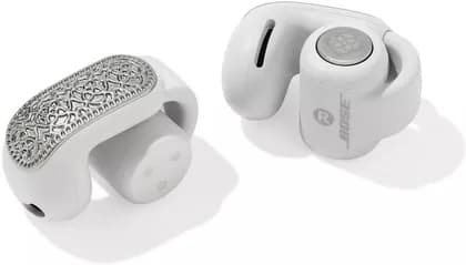 Bose x Kendra Scott Ultra Open True Wireless Earbuds, Immersive Spatial Audio, Auto-Volume Function, Up to 27 Hours of Playback, IPX4 Water Resistance, Bluetooth 5.3, Rhodium Filigree | 900159-0020