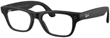 RayBan Meta Blazer Optics Gen 2 Sunglasses, Size 50, Universal Fit, Demo Lens, Meta AI, Enhance Capture, Controls, Listen, 8 Hours Battery Life, Matte Black | 8056262944554