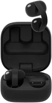 Sony LinkBuds Clip Truly Wireless Open-Ear Earbuds Greige, AI Clear Calls, 3 Listening Modes, Up to 37-Hour Battery, Multipoint, Adaptive Volume, IPX4, Black | WF-LC900/BZ