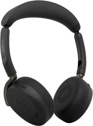 Jabra Evolve3 65 Flex Headset, MS Certified, USB-C with Dongle, Link390c, Active Noice Cancellation, Immersive Audio, Sound Clear, AI Interactions, Seamless Connection, Black | 36699-999-899