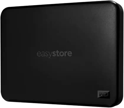 WD Easystore 5TB External Portable Hard Drive, USB 3.2 Gen 1 Interface, Portable Design, Automatic Backup Options, WD Drive Utilities, Compatible with Mac & PC, Black | WDBAJP0050BBK