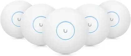 Ubiquiti Networks U7 Pro Tri-Band Wi-Fi 7 Access Point, 2.4 GHz / 5GHz / 6GHz, Up to 9.3Gbps Speed, Wi-Fi 7 (802.11be), 300+ Connected Devices, WPA3 Security, Pack of 5, White | U7-Pro-5