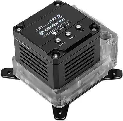 Barrow X99/X299 CPU Water Block with Integrated Pump & Reservoir, All-in-One CPU Liquid Cooling Block, LRC2.0 RGB Lighting, G1/4" Ports, Custom PC Water Cooling Solution | FBLTPRKX-04