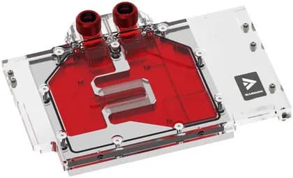 Barrow LRC2.0 Full-Coverage GPU Water Block for ASUS TUF & ROG STRIX RTX 4090, Aurora RGB Liquid Cooling Block, Nickel-Plated Copper Cold Plate, Acrylic Top, G1/4" Ports | BS-AST4090-PA
