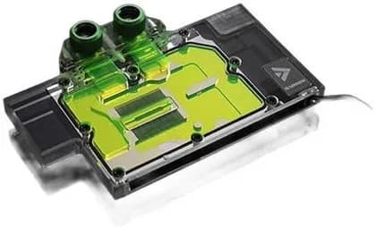 Barrow NVIDIA RTX 2070/2060 Founders Edition Full-Coverage GPU Water Block, LRC 2.0 RGB Liquid Cooling Block, Nickel-Plated Copper Base, Acrylic Top, G1/4" Ports | BS-NVG2070-PA
