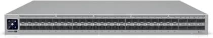 Ubiquiti UniFi Enterprise Campus Aggregation Switch, 48x 25G SFP28 6x 100G QSFP28 Layer 3 1.8Tbps Rackmount Network, MC-LAG, Gray | ECS-Aggregation