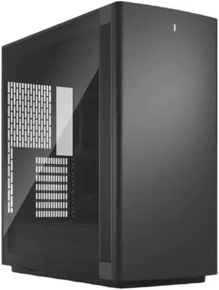 Fractal Define One Dark TG Light Tint Computer Case, Tempered Glass, 3x Momentum 14 Pre Installed Fans, Up To 6x 120mm Fans, Up To 360mm Radiator, Sound Dampened Panels, Black | FD-C-DEFOA-02