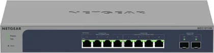 NETGEAR 8-Port Multi-Gigabit/10G Ethernet Ultra60 PoE++ Smart Switch with 2 SFP+ Ports, 32K Max MAC Entries, 16 Mbit Buffer Size, 256 VLAN Support | MS510TXUP