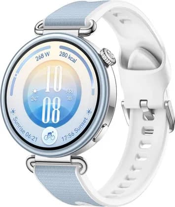 Huawei Watch GT 7 Smartwatch, 41mm, 1.32" AMOLED Color Screen, Up to 14 Days Battery Life, Optical Heart Rate Sensor, Cycling Modes, Temperature Sensor, Physical Readiness Score, Blue | Konsu-B39FB