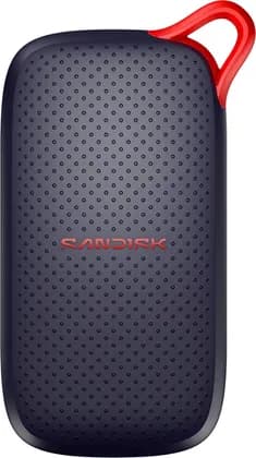 SanDisk V3 Portable SSD, 2TB Storage Capacity, USB-C Connector, USB 3.2 Gen 2 Interface, Up to 1000MB/s Read Speed, Plug-and-Play, Drop Resistant Up to 6.6', Blue | SDSSDE31-2T00-G25