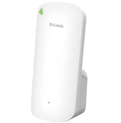 D-Link AX1800 Mesh Wi-Fi 6 Range Extender, Dual Band, With Up To 1800 Mbps, 2000Sq Ft. Coverage, MU-MIMO, Gigabit Ethernet Port, Wi-Fi Security WPA3, Wall Plug Design, White | DAP-X1860 / DAP-X1870