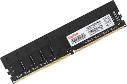 KingSpec DDR4 Desktop Memory, 16GB Capacity, 3200MHz Speed, 288-Pin DIMM Interface, CL18 Latency, 1.35V Voltage | KS3200D4P13516G