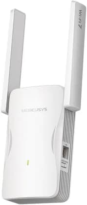 Mercusys ME25BE Dual Band Wi-Fi 7 Range Extender, BE3600, 2882Mbps 5GHz, 688Mbps 2.4GHz, MLO, 4K-QAM, 1x 1G Port, EasyMesh, AP Mode, WPS, Multicolor LED, WPA3 | ME25BE