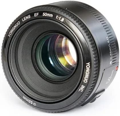 YONGNUO YN50mm F1.8 Lens Large Aperture Auto Focus Lens Compatible with Canon EF Mount EOS Camera