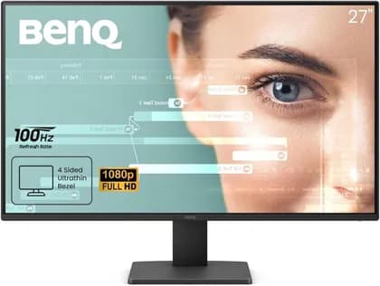 BenQ GW2791 Monitor, 27" IPS Display, FHD Resolution, 100Hz Refresh Rate, 5ms (GtG) Response Time, Flicker-free, Low Blue Light, ePaper, 16.7 Million Color Display, Black | GW2791