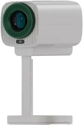 Green Lion Nova 2 Portable Projector, 4K Support, Compact LED Home Cinema Projector, Keystone Correction, Built in Speaker, Tripod Compatible, HDMI/USB Connectivity, White | GNNV2PRJTRWH