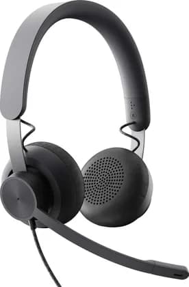 Logitech Zone Wired USB Headset features premium audio drivers and advanced noise-canceling mic technology | 981-000870