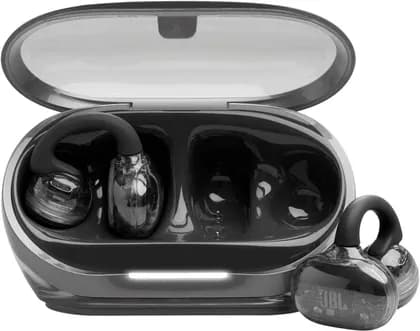 JBL Soundgear Clips Open Ear Wireless Earbuds, JBL OpenSound Technology, Adaptive Bass Boost, 32 Hours Battery Life, Bluetooth 5.4, IP54 Water Dust Resistant, Hands Free Calls, Black | JBLSNDGEARCLBLK