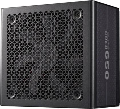 Cooler Master Elite Gold 650 Fully Modular Power Supply, 650W Power, 80 Plus Gold Efficiency, 120mm Fan Size, ATX 12V Ver. 3.1, Fluid Dynamic Bearing (FDB), Black | MPX-6505-AFAG-BEU