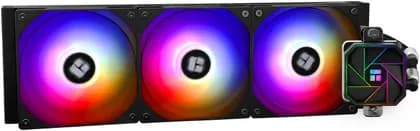 ThermalRight Aqua Elite 360 V3 CPU Liquid Cooler, 360mm Radiator, Triple 120mm PWM Fans, ARGB Lighting, S-FDB Bearing, Intel LGA 1700 1851, AMD AM4 AM5, Black | AQUA-ELITE-360-V3