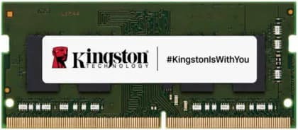 Kingston 8GB DDR4 Laptop Memory RAM, 3200MT/s Memory Speed, Non Ecc, Unbuffered SODIMM, CL22, 1Rx16, 1.2V, 260 Pin, 16Gbit, Green | KCP432SS6/8