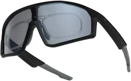 Powerology Rivox Smart Glasses, Bluetooth Audio, UV400 Eye Protection, Wireless Music And Calling, Low Latency Stereo Sound, Built In Microphone, Magnetic Charging, Gray | PWDM82806GY