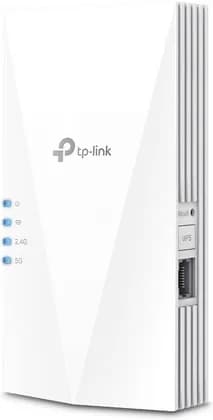 TP-LINK RE600X AX1800 Wi-Fi 6 Range Extenders, WPS Button, Reset Button, 100-240V-50/60Hz Input Power, OneMesh Technology, 2.4GHz and 5GHz Frequency, White | RE600X