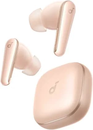 Anker Soundcore Liberty 5 Earbuds, 9.2mm Wool-Paper Diaphragm Drivers, Adaptive ANC 3.0, 6 Mics with Al, Dolby Audio, HearID 4.0, Bluetooth 5.4, IP55 Water and Dust-Resistant, Pink | Liberty 5