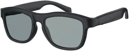 Green Lion Shade Mate Smart Glasses, Bluetooth Audio, Touch Controls, Built In Speakers, Voice Assistant, UV Protection, App Sync, Comfortable Wearable Tech, Black | GNSG14GLASBK