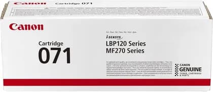 Canon Cartridge 071 Black Toner Cartridge, Yields of 1,200 Pages