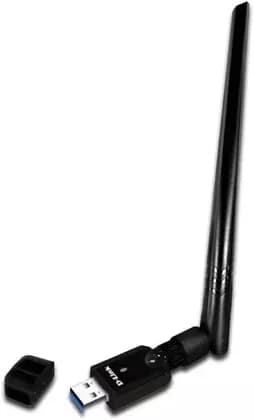 D-Link Wireless AC1300 Dual Band USB 3.0 Adapter, Wi-Fi 5, WPA3 Encryption, MU-MIMO, 2.4GHz and 5GHz | DWA-185