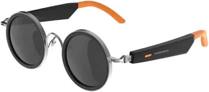 Porodo Lifestyle Velora Smart Sunglasses, UV400 Protection, Advanced Voice Control, Instant Touch Control, Hands-Free Calling, Answer/Reject Call, Orange & Black | PDLFSTG09ORBK