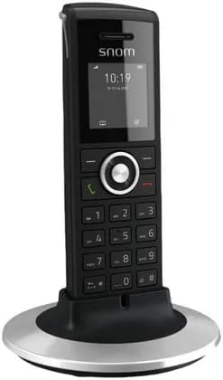 Snom M25 DECT Handset, TFT Color LCD, Wireless Software Updates (OTA), 75 Hours Approx Stand. By Times, Approx. 7 Hours Talk Time, Black | M25