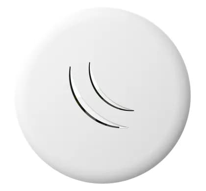 MikroTik Cap Lite AP, Wall/Ceiling Enclosure, MIPSBE Architecture, 650 MHz, 2.4 GHz, 1.5dBi Antenna, Wi-Fi 4, 300 Mbit/s, Passive | RBcAPL-2nD