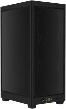 Corsair 2000D AIRFLOW Mini-ITX PC Case, Optimal Airflow Design, Mesh on All Sides, Up to 360mm Radiator & 8 Fans Support, Black | CC-9011244-WW