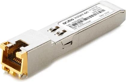 HPE Networking Instant On SFP to RJ45 Gigabit Transceiver, Up to 1 Gb/s Throughput, Supports Cat 5e Cables, Up to 100m Range | R9D17A