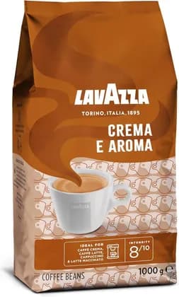 Lavazza Espresso Crema & Aroma Coffee Beans, Medium Roast, 1 Kg, Gold | LAV-2445-0