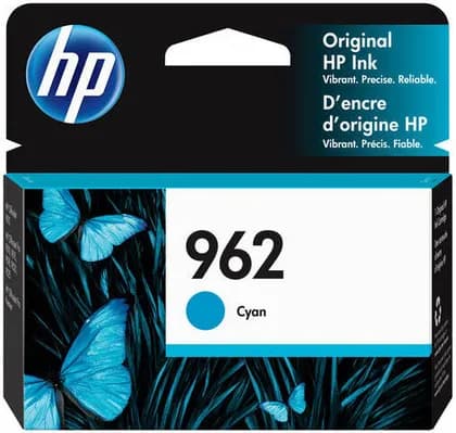 HP 962 Cyan Original Ink Cartridge for OfficeJet Pro 9015 & 9025 All-in-One Printers, Up to 700 Pages Yield, Cyan | 962-INK