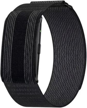 ArmFit Deep2 Fitness Tracker Smart Band, IP68 Waterproof, 24/7 Activity Tracking, Sleep Heart Rate Blood Oxygen Monitor, No Subscription Fee, App Support, Black | DEEP2