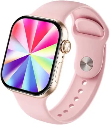 SYNK Aika 46 Smart Watch, 2.06 Inch IPS Display, ECG And Blood Pressure Monitoring, Blood Oxygen SpO2, 24H Heart Rate Monitoring, NFC Access Control, Always On Display, IP67, Rose Gold | SKAK46SWRG
