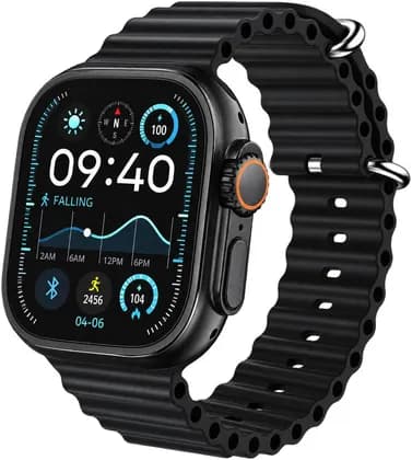 SYNK Aika 49 Smart Watch, 2.1 Inch TFT Display, ECG And Heart Monitoring, Bluetooth Calling, NFC Access Control, GPS Sport Tracking, Ai Painting And Translation, IP67, Black | SKAKUT49SWBK