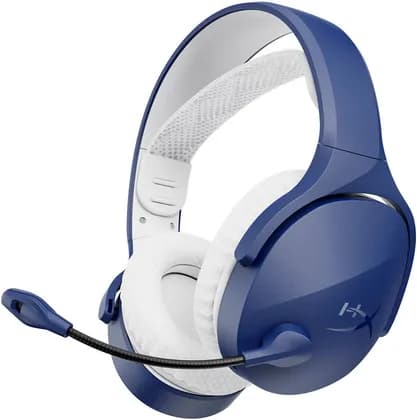 HyperX Cloud Jet Wireless Gaming Headset, 40mm Drivers, 20Hz to 20kHz Frequency, Unidirectional, Swivel-To-Mute Boom Mic, Bluetooth 5.3, Up to 15M Wireless Range, Blue | AM7A0AA