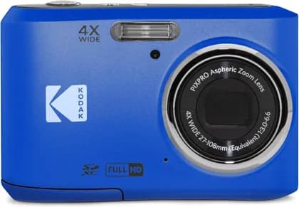 Kodak PIXPRO FZ45 16.4 Megapixel Digital Camera, 2.7" LCD, 16.35 MP Sensor, 4x Optical Zoom, Wide Shooting Modes, Face & Pet Detection, Digital Image Stabilization, Blue | FZ45BL